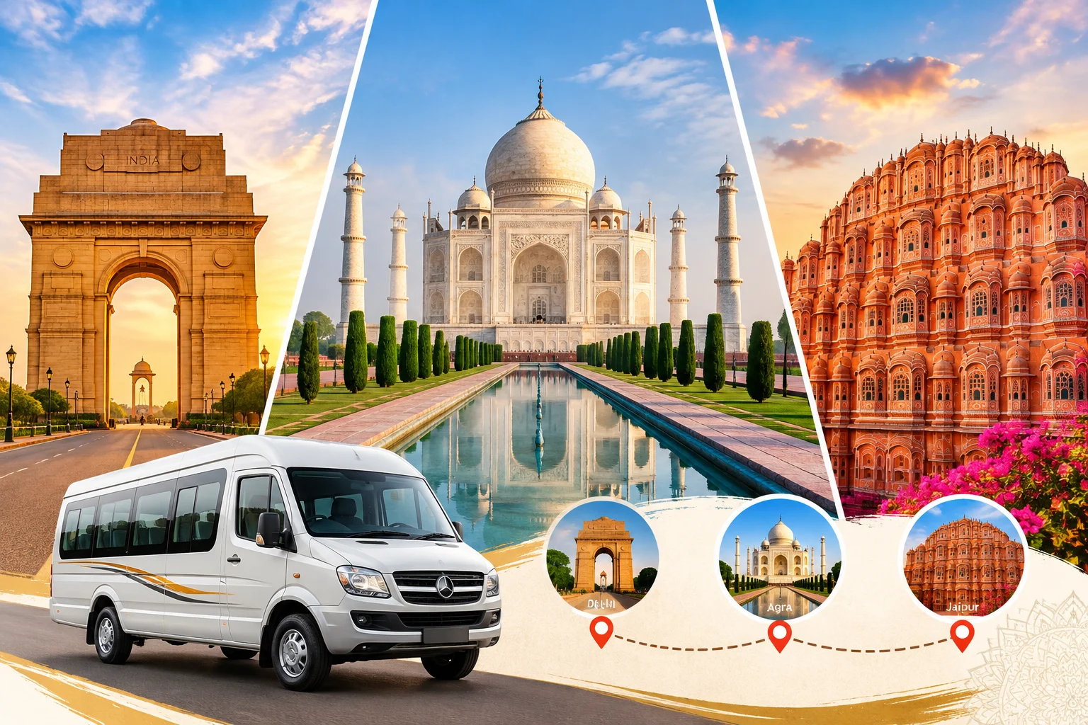 Golden traingle tour package